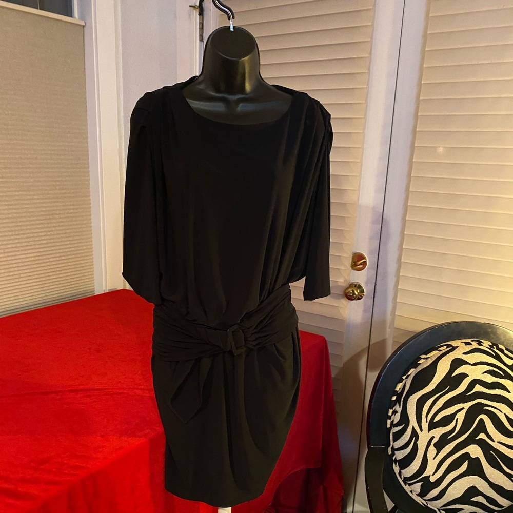 Mack + James Badgley Mischka dolman sleeve dress